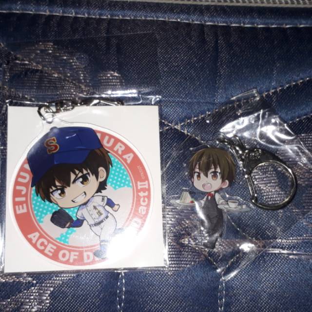 Keychain (Gantungan Kunci) Anime Diamond no Ace - Sawamura Eijun