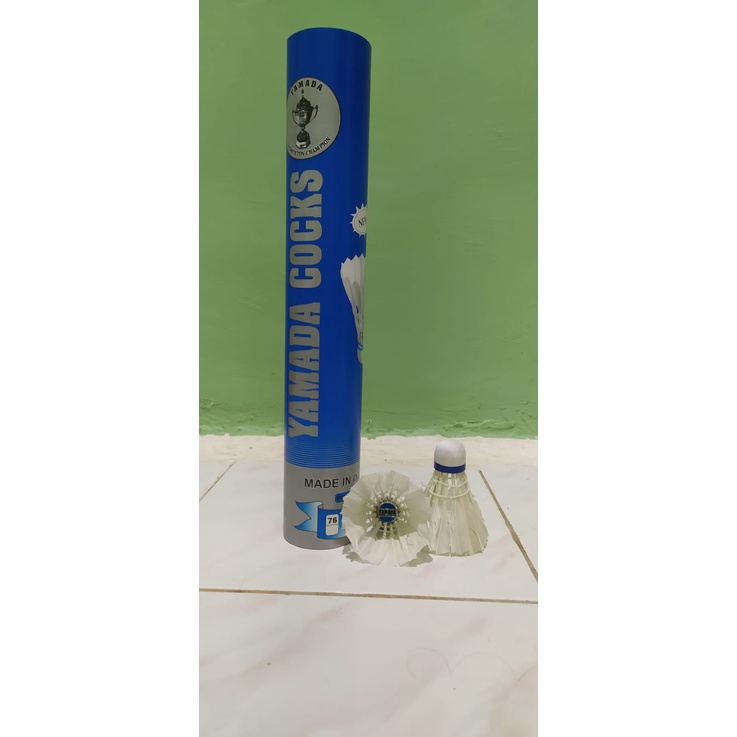 Kok Bulutangkis Kok Badminton Cock Shuttlecock Yamada Biru