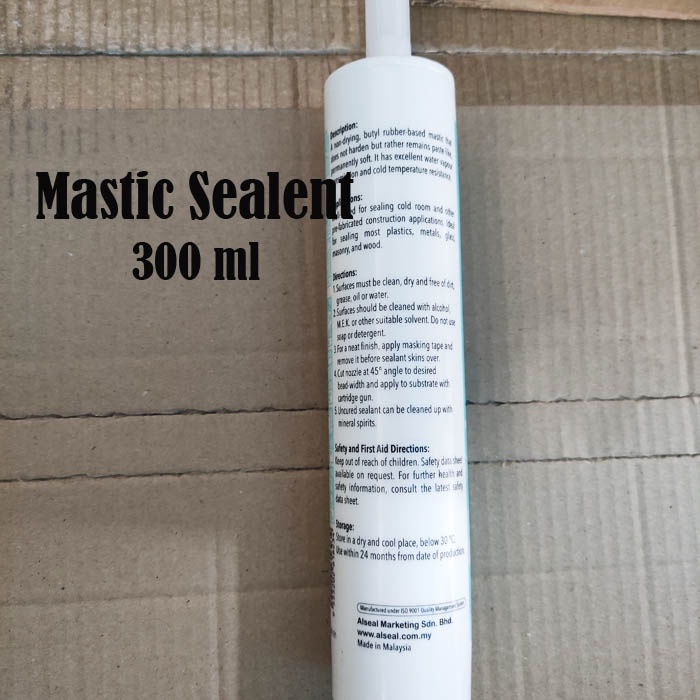 Sealent mastic, sealent basah