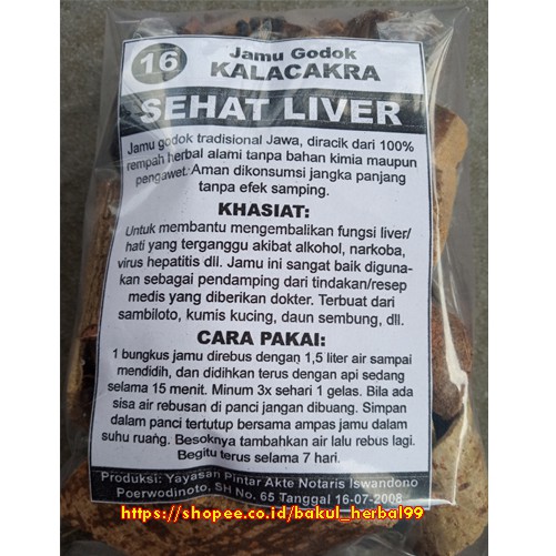 

JAMU GODOK SEHAT LIVER