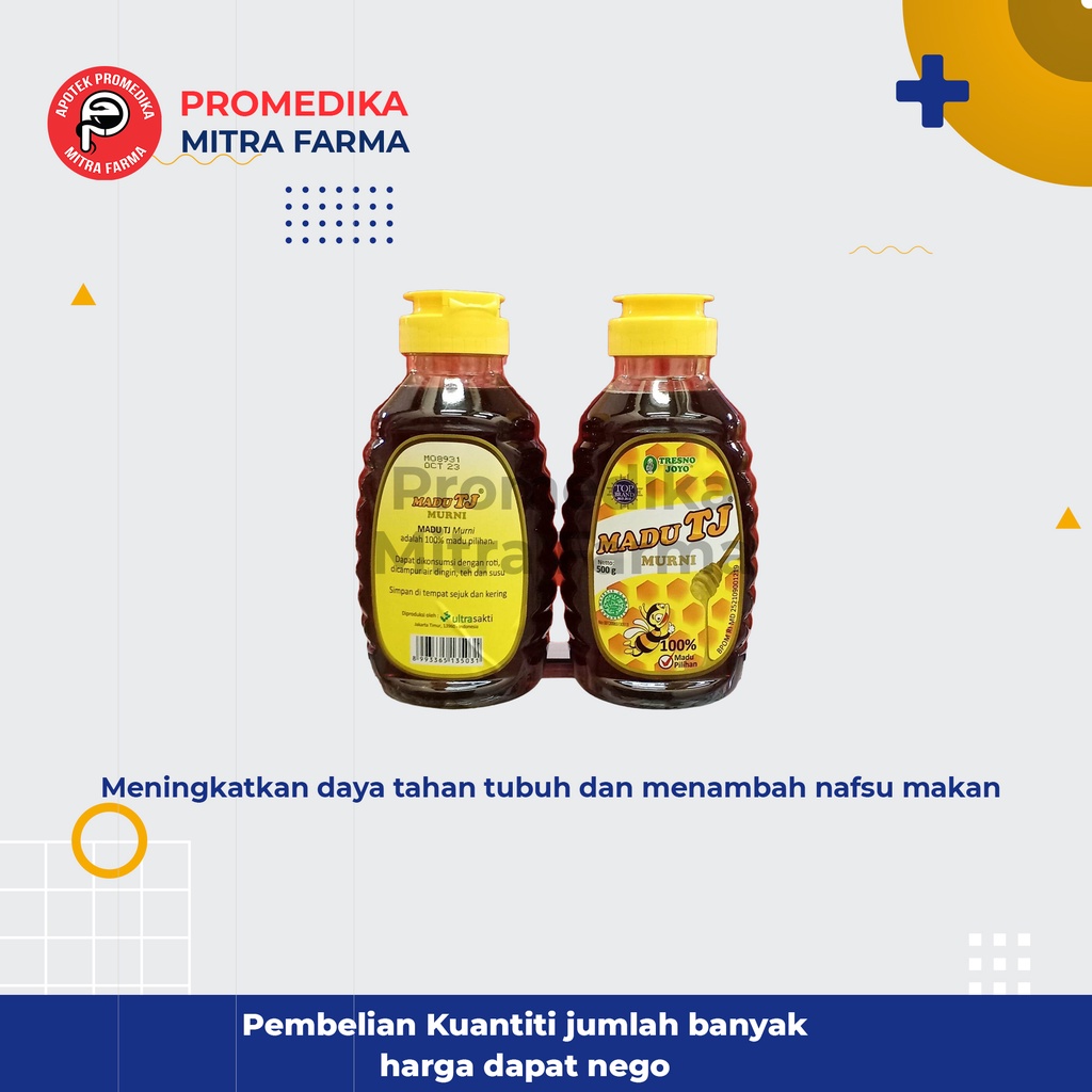 

Madu TJ Murni / Botol / Madu Penambah Nafsu Makan / Meningkatkan Daya Tahan Tubuh