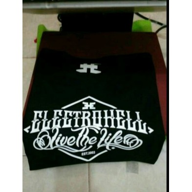 Tshirt Electrohell, baju kaos Electrohell