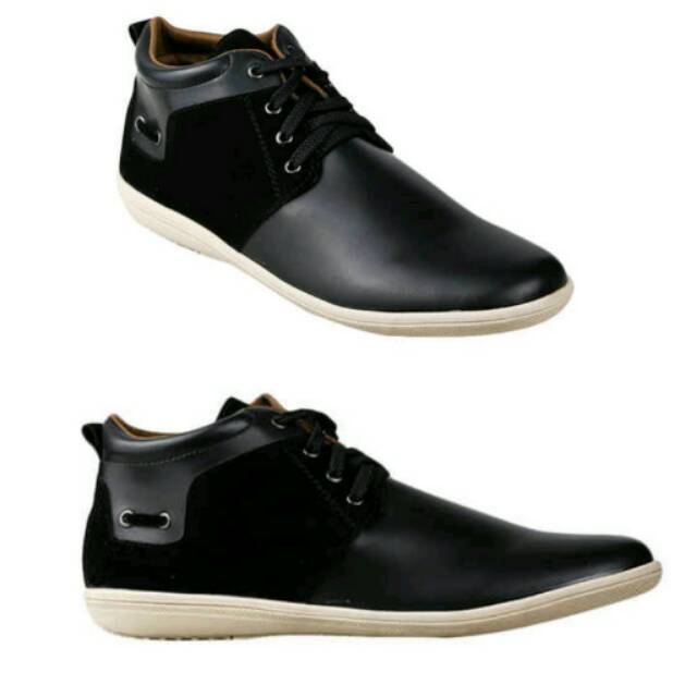 Yongki Komaladi Sepatu Boots Pria Hitam
