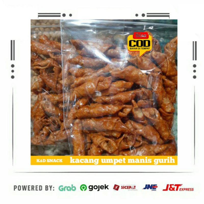 

[COD]KACANG UMPET MANIS 500 DAN 250 GRAM