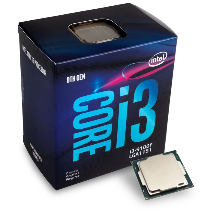 Intel Core i3-9100F 3.6Ghz Up To 4.2Ghz - [Box] Socket LGA 1151