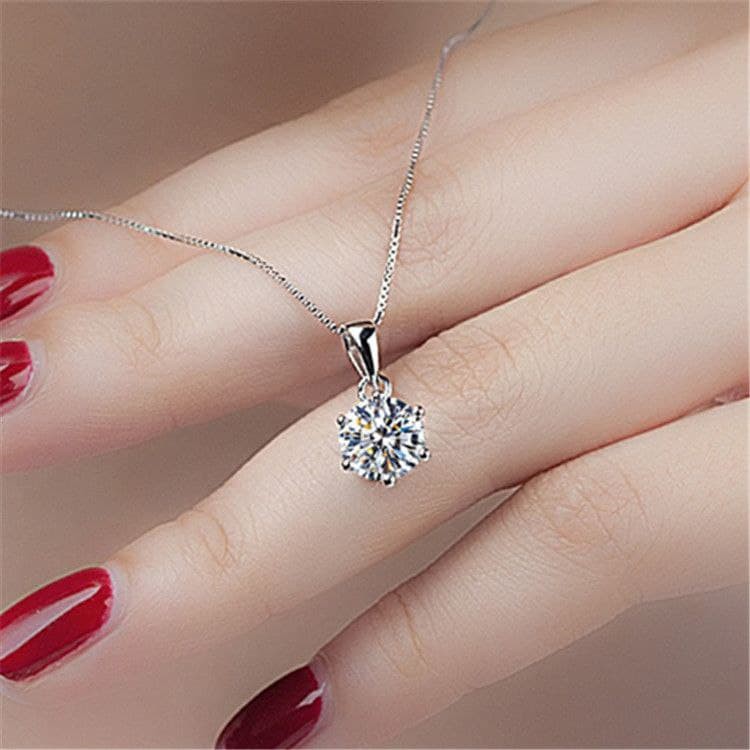 SET PERHIASAN WANITA Kalung Anting Cincin Titanium PERAK Silver Stone Perhiasan Wanita Fashion Jewelry