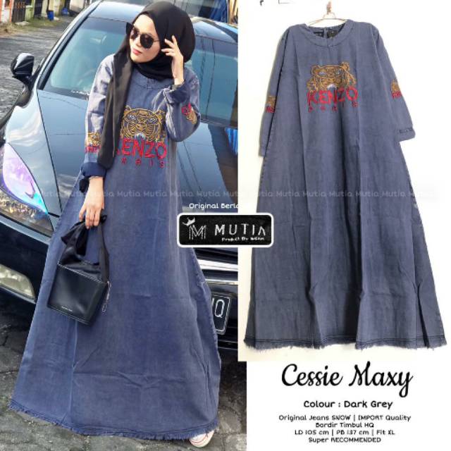 DRESS JEANS CESSI MAXY BY MUTIA
