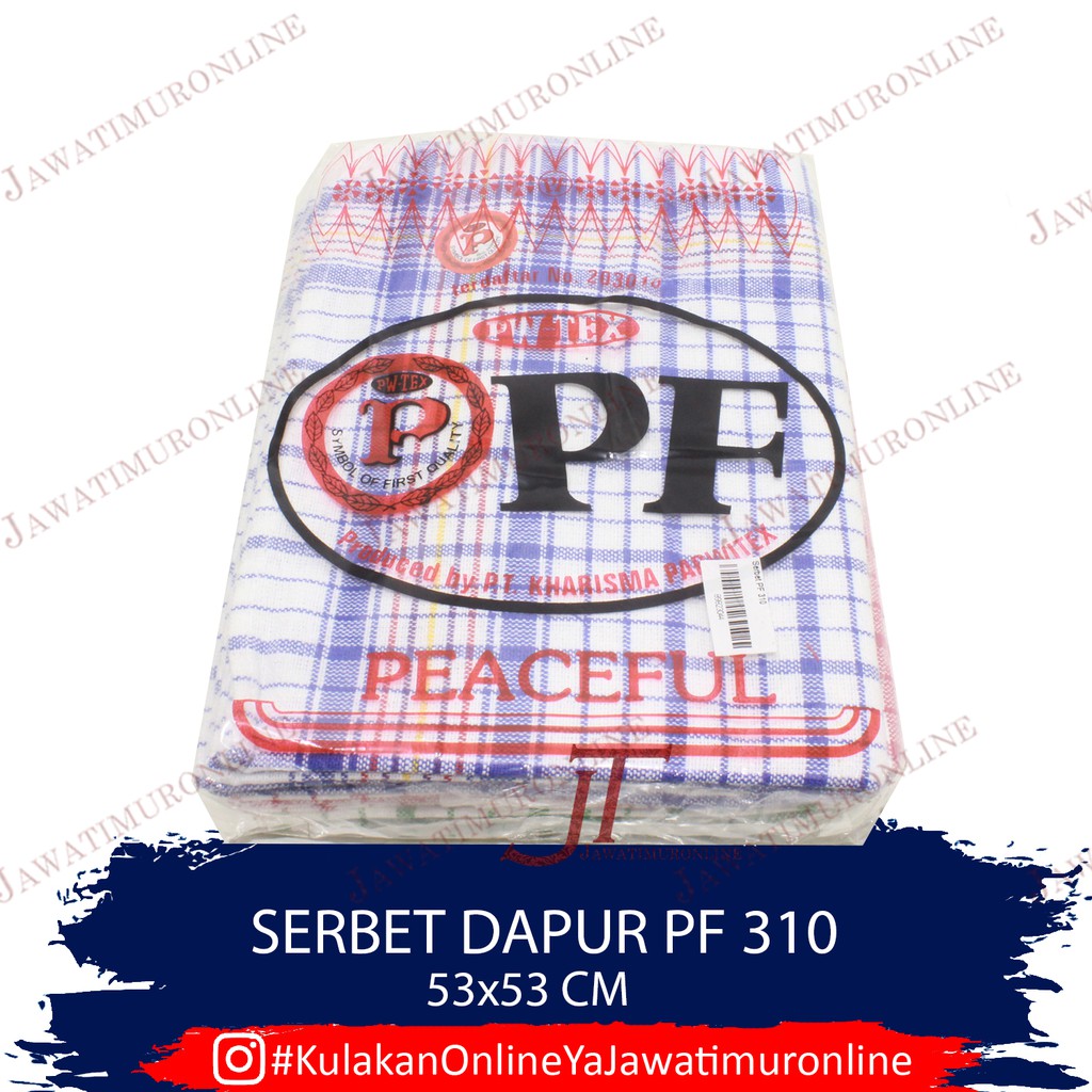 Serbet Makan PF 310 - Serbet Lap Piring - Serbet Dapur 53 cm