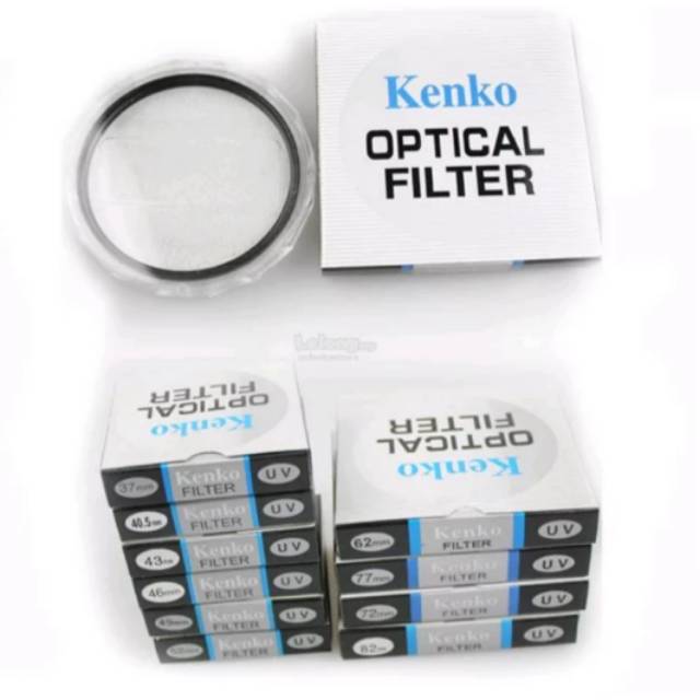 FilterUV Filter UV Kenko Optical Filter pelindung Lensa 49mm
