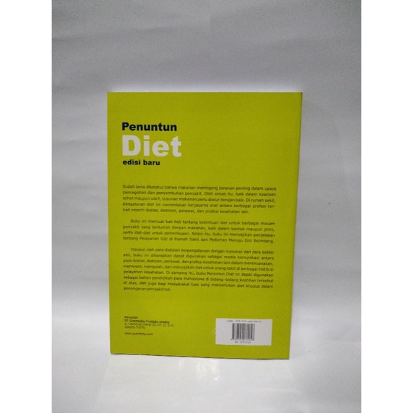 BUKU PENUNTUN DIET EDISI BARU SUNITA ALMATSIER TERMURAH LARIS