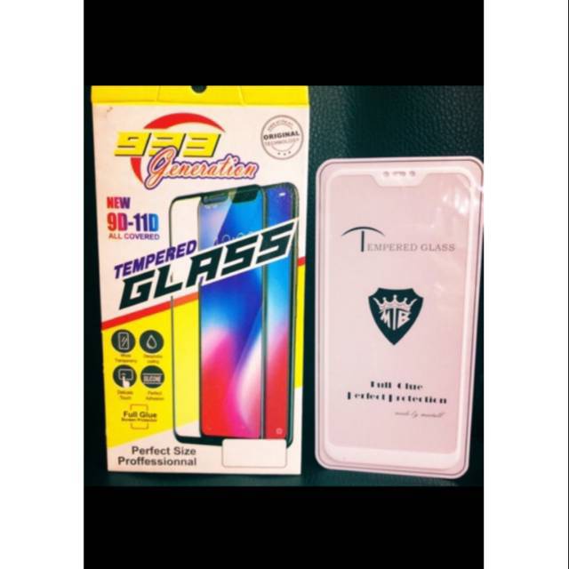 PROMO Tempered glass full 9D-11D PLUSS PACKING 933 All Type Samsung Xiaomi Oppo Vivo Antigores Kaca