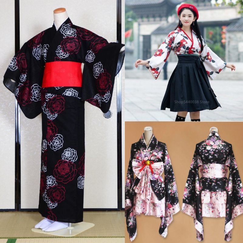 Yukata Kimono, Waloli, Kimono dress motif