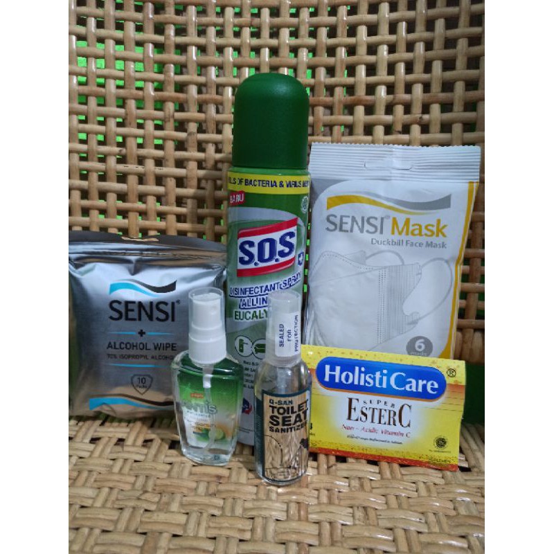 Hampers Ramadhan Tipe 4 / Parcel Travel Kit New Normal Alat Kesehatan