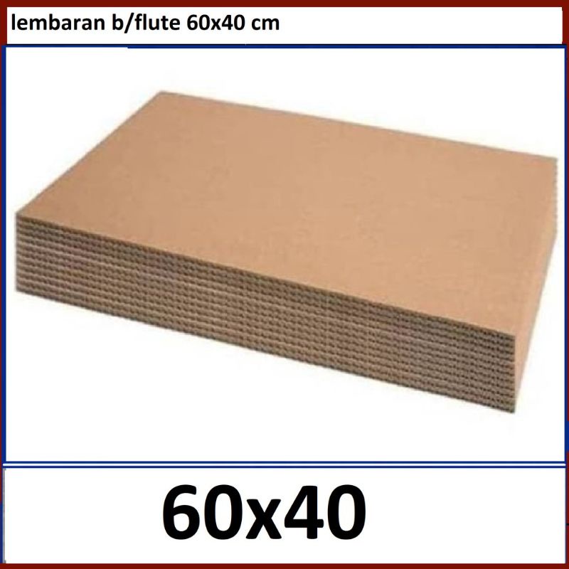 

kardus lembaran 60 x 40 cm (per 10 lembar)