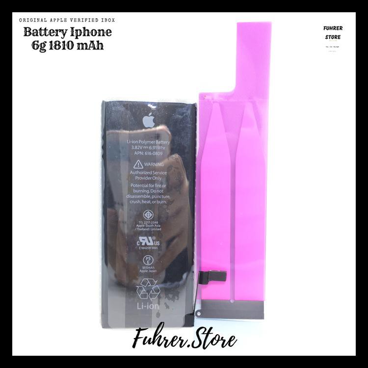 BAYAR DITEMPAT BATERAI / BATTERY / BATRE IPHONE 6G 6PLUS 6S 6S PLUS ORIGINAL GARANSI KODE 540