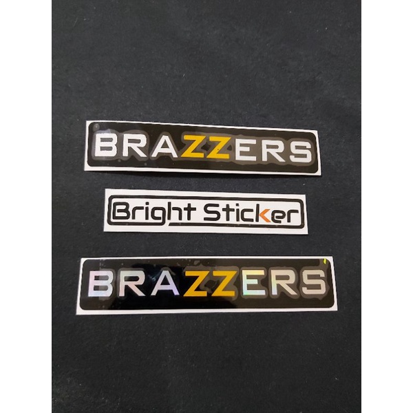 STICKER BRAZZER CUTTING