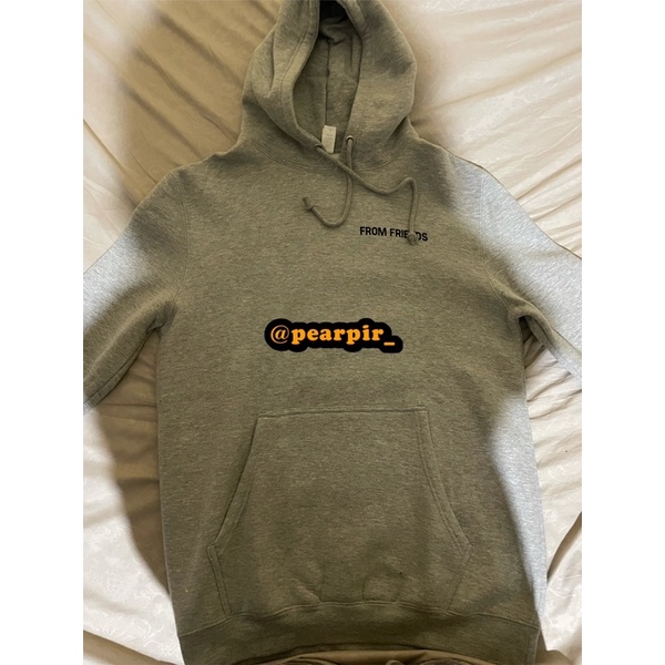 [PRELOVED] HOODIE SWEATER GREY FROM FRIENDS FROM JAE DAY6