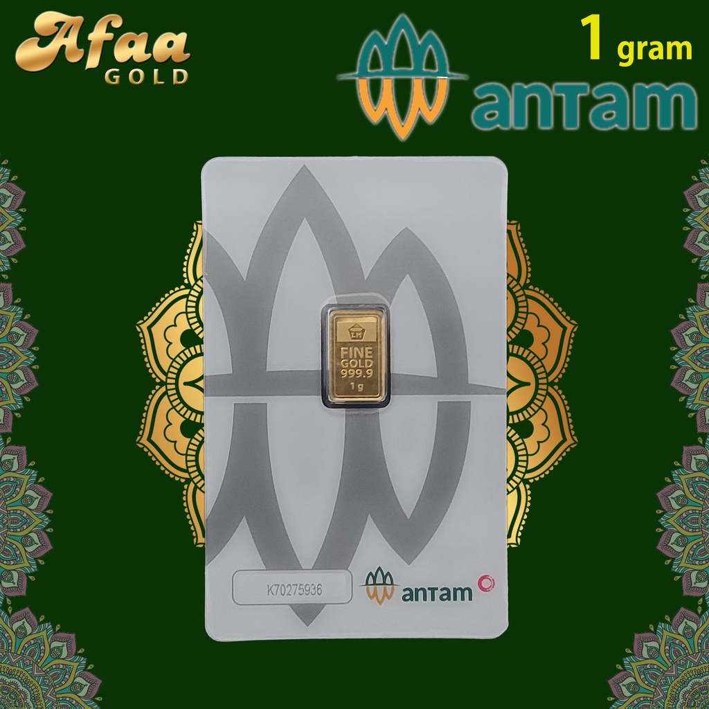 Termurah Emas Antam 1 Gram Certieye - Emas Murni 24 Karat Asli Bersertifikat
