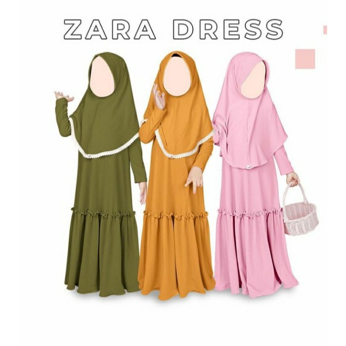 ATELIER ANGELINA [2021] ZARA BABY AND KIDS / GAMIS ATELIER ANGELINA / GAMIS ANAK