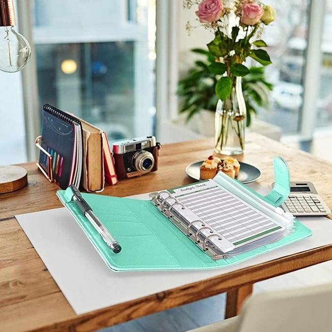 

PRO BUKU NOTEBOOK / CATATAN / BINDER UKURAN A6 DENGAN SAMPUL KULIT PU DFVDF65465