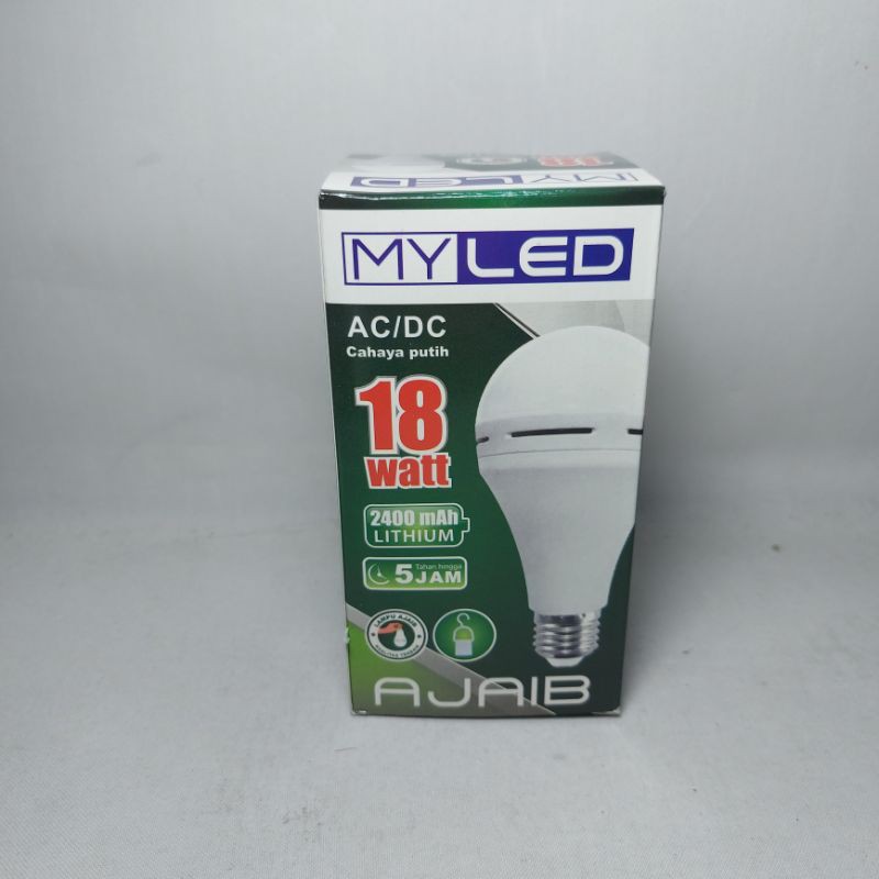 Lampu Emegency My Led / Lampu Sentuh Ajaib 18 Watt My Led