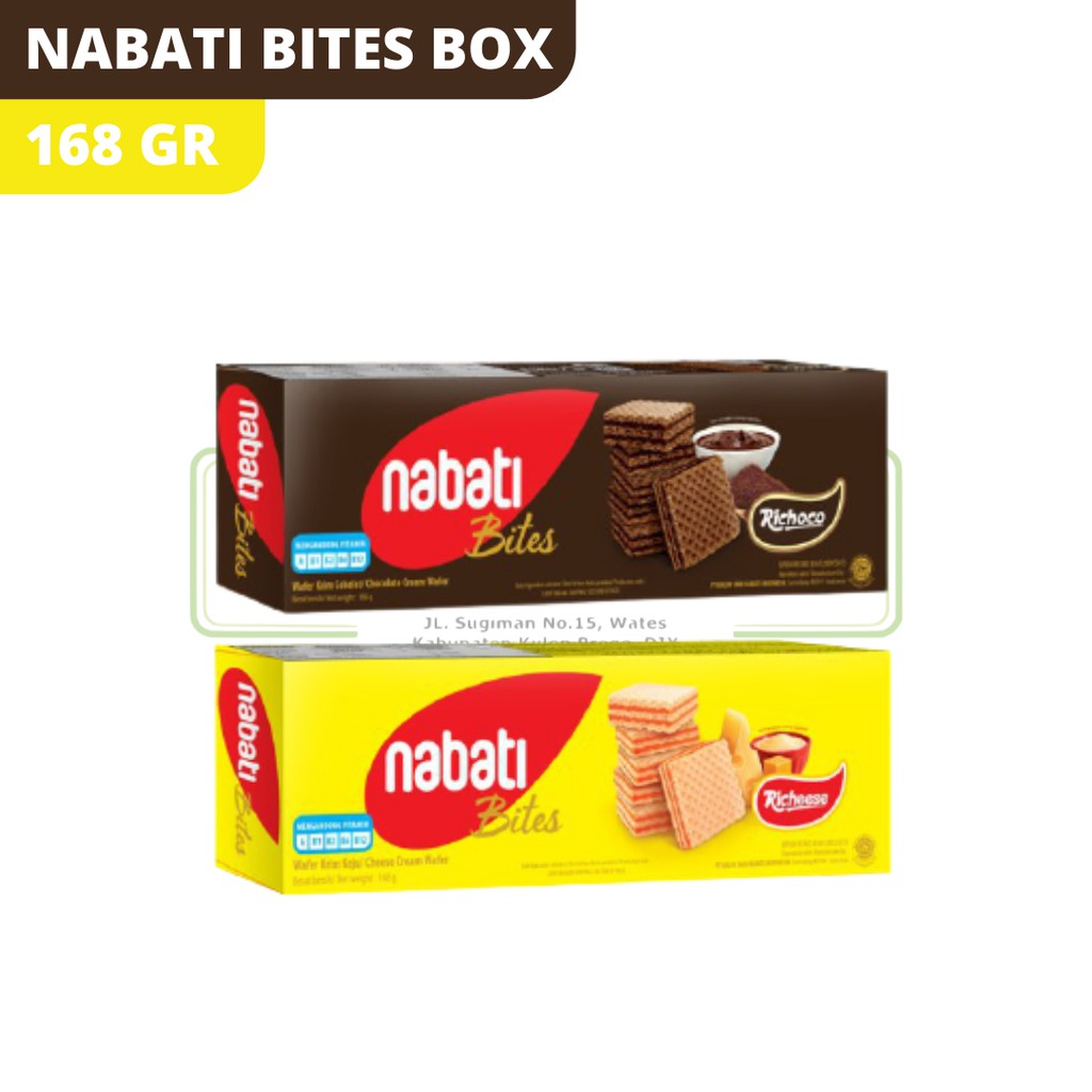 

NABATI BITES BOX 168G