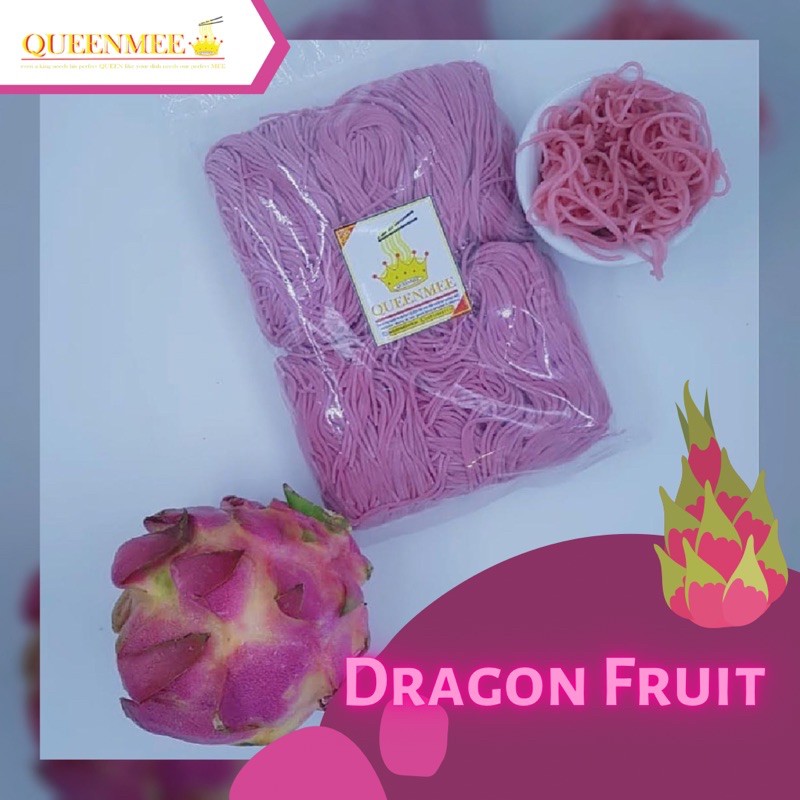 

Mie Warna Organik Ungu (Buah Naga)