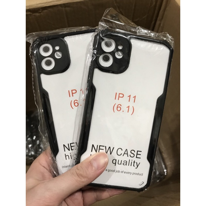 Fusion TPU Premium Casing Soft Case Bening Bahan Akrilik Iphone 11
