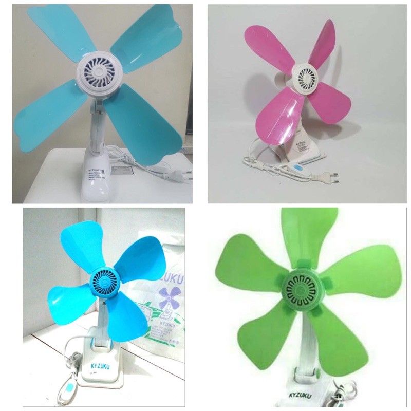 Mini fan 3 in 1 jepit kyzuku (jepit~dinding~duduk)/kipas jepit kyzuku