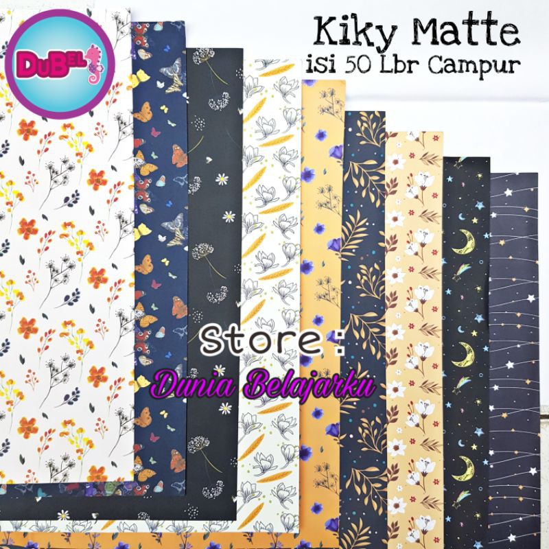 

Kertas Kado Motif Kiky / Sidu Wrapping Paper 48x64cm [Isi 50 Lbr]