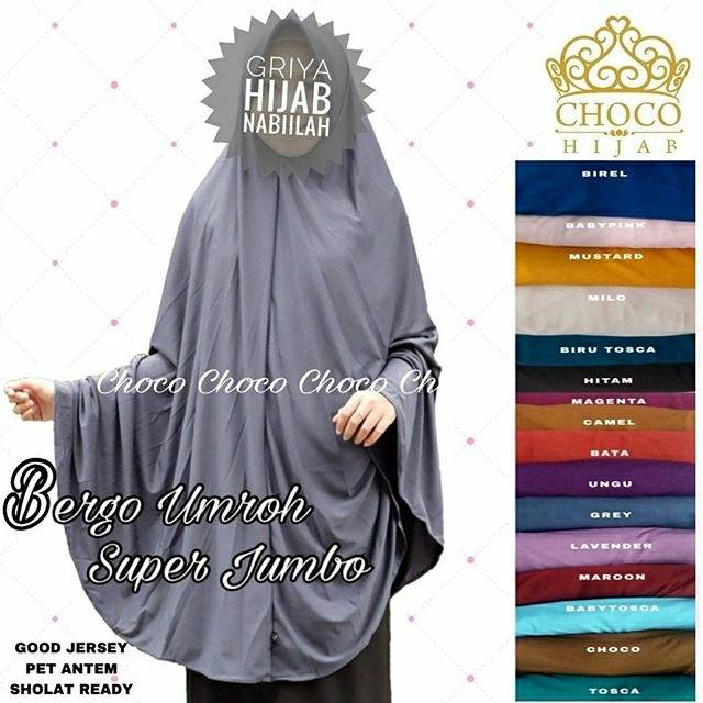 Bergo Umroh Super Jumbo
