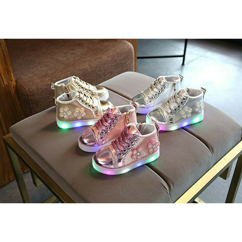 Sepatu Anak Lampu Led