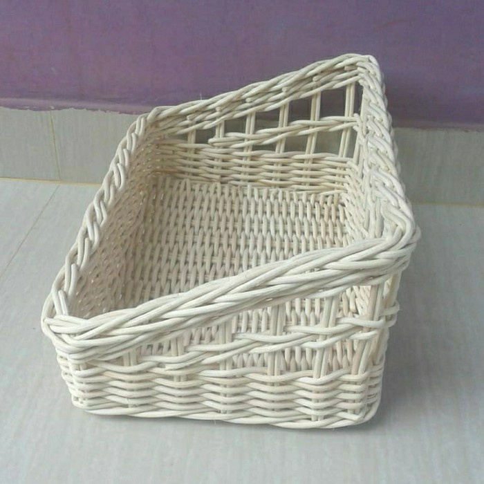 keranjang rotan parsel sovenir murah 35 X 23 X 15 cm