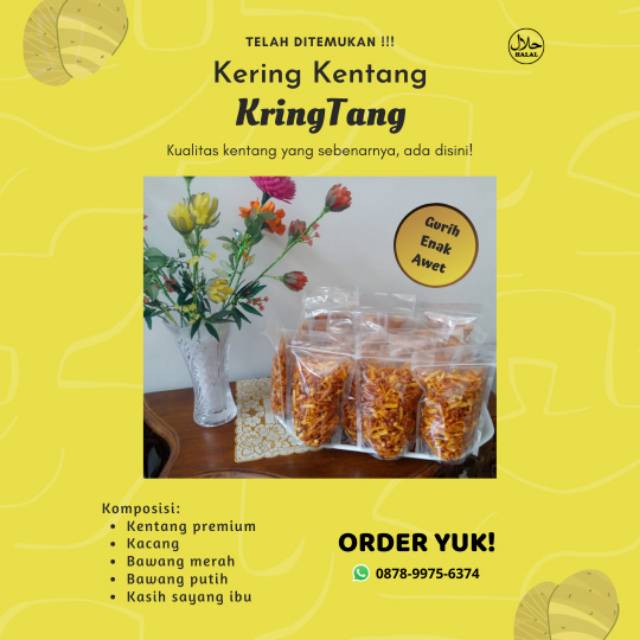

KringTang (Kering Kentang)