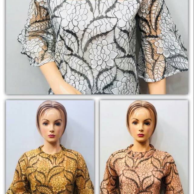 Blouse kebaya brokat bangkok