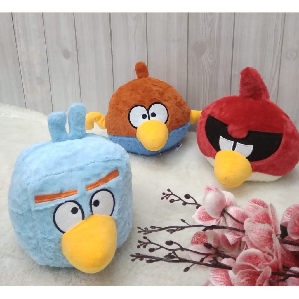 Boneka Burung 15x15cm/9&quot;/boneka animal/boneka souvenir ultah