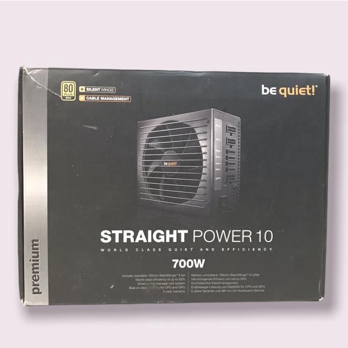 TERMURAH PSU Be Quiet Straight Power 10 700w 80+ Gold