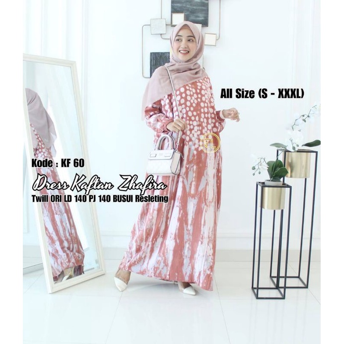 GAMIS KAFTAN TWILL ORI - BATIK ELZHAF