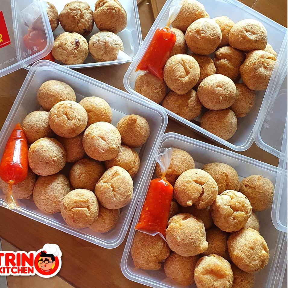 

[KODE KLGFU] 100% HALAL Bakso Goreng Ayam Udang Frozen - Trino Kitchen (Termasuk Saus Sambal)