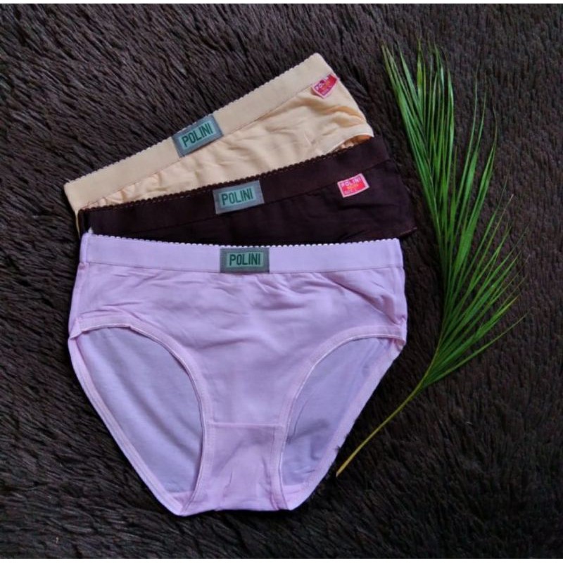 Undies CD 3 Pcs Polini Celana Dalam Wanita Cewek Remaja Murah Langsung Produsen