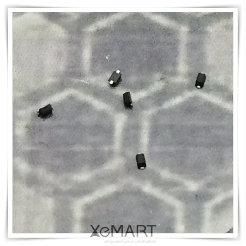 Dioda MBR0520T1G 10 pcs. Marking B2 20V 0.5A Diode Rectifier MBR0520 SMD SOD123 On Semi Motorola Ori