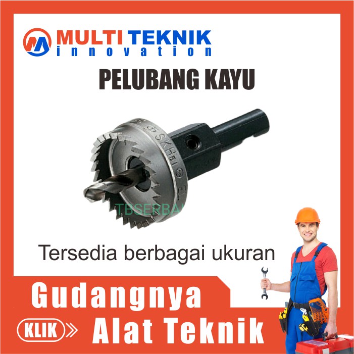 Hole Saw Holesaw Alat Pelubang Kayu 413