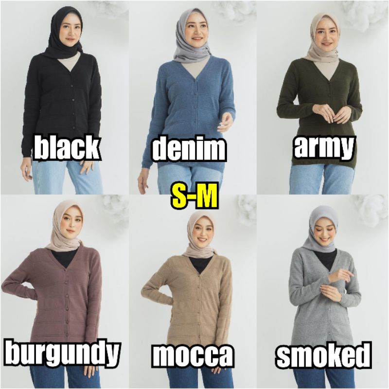 candies cardigan by geulis.id (free tas geulis/ ecobag)