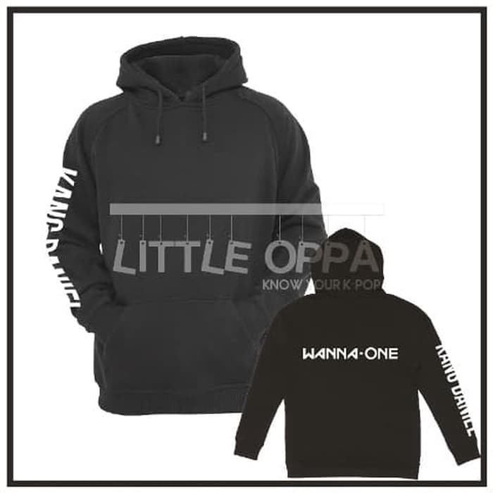 LOP902 JACKET HOODIE KPOP WANNA ONE KANG DANIEL PREMIUM FLEECE