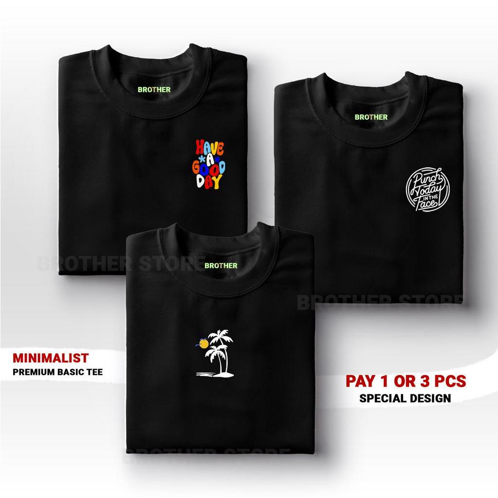 BUY 1 OR 3 PCS ( PROMO COD ) BROTHER STORE / Kaos Distro100% Catoon Combed 24s / Articel HORD