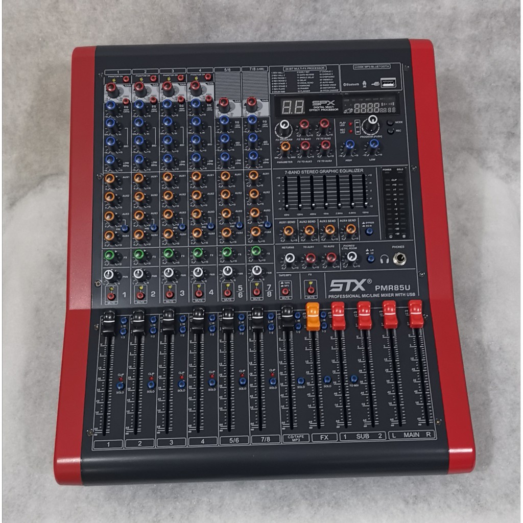 Mixer Professional 4 Mono + 2 Stereo Merk STX