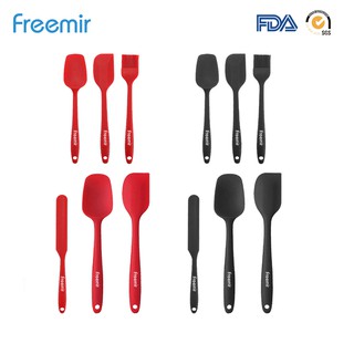 freemir Set Sendok Spatula Silikon Peralatan  Masak Baking  