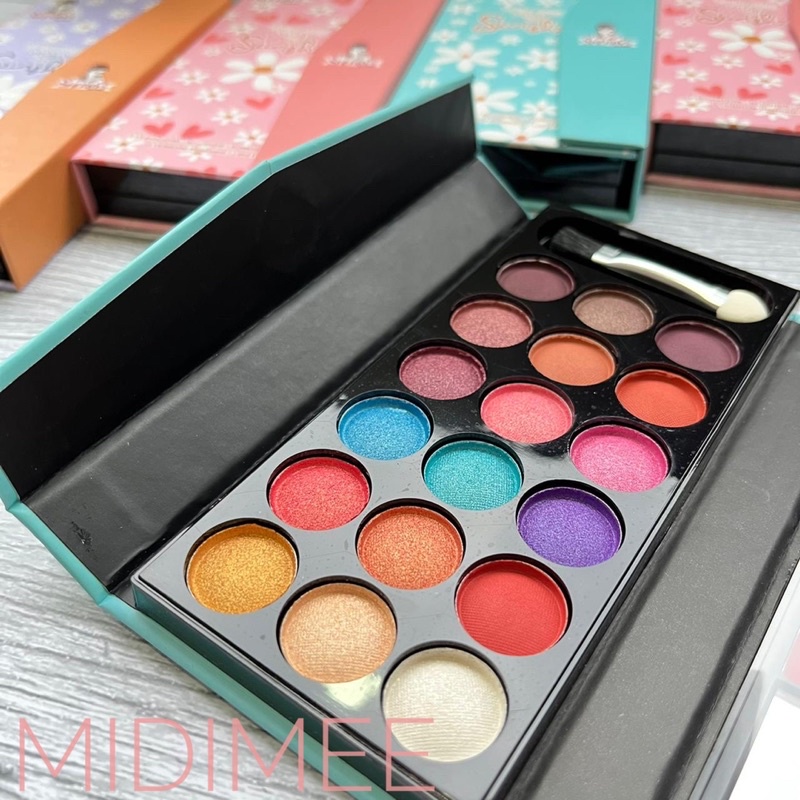 [BPOM] SHERBY Make Up Pallete bentuk Dompet Brilliant Series