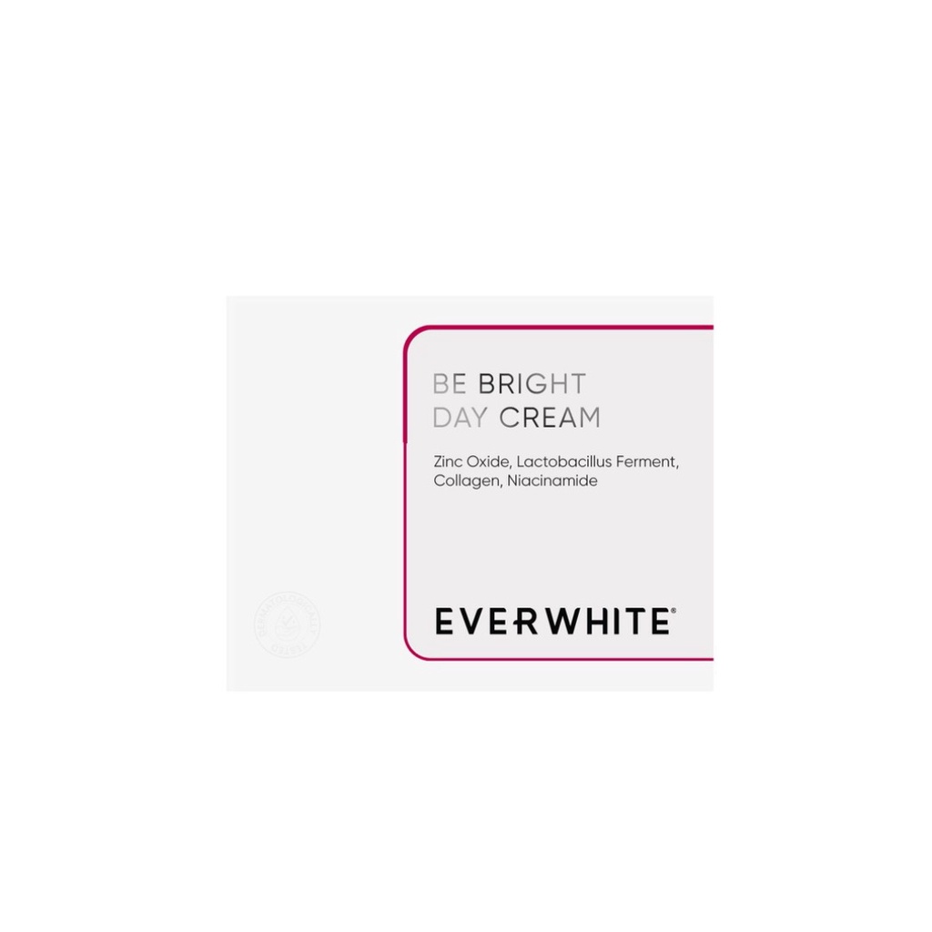 Everwhite Be Bright Face Series ever white day cream night cream facial wash toner