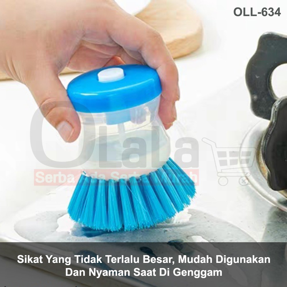 Spons / alat sikat pencuci panci / cuci piring OLL-634